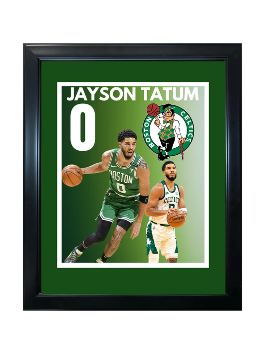 JAYSON TATUM 11X14 FRAMED PHOTO