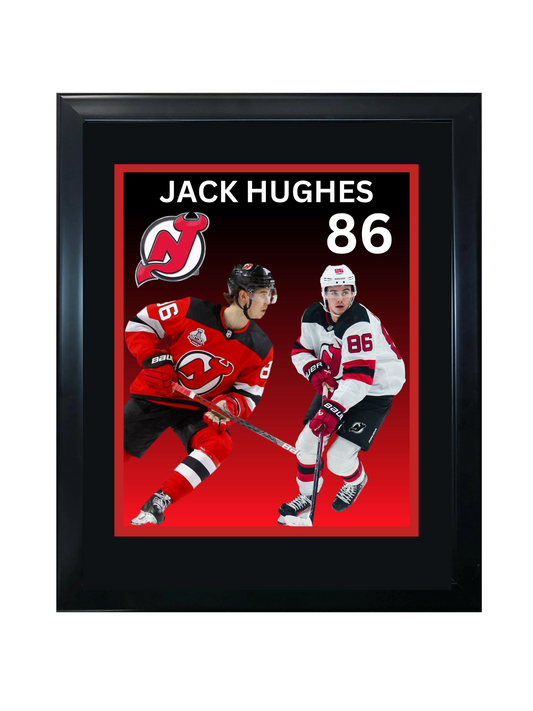 JACK HUGHES 11X14 FRAMED PHOTO