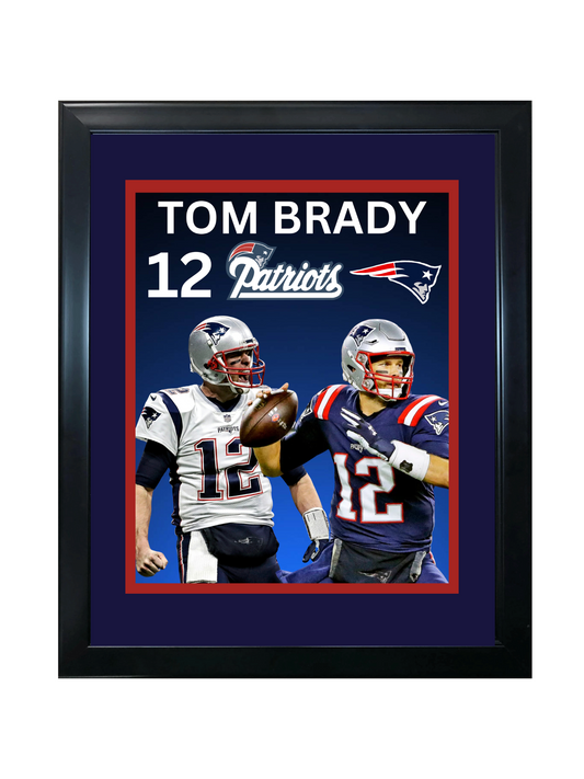 Tom Brady 11x14 Photo In Frame