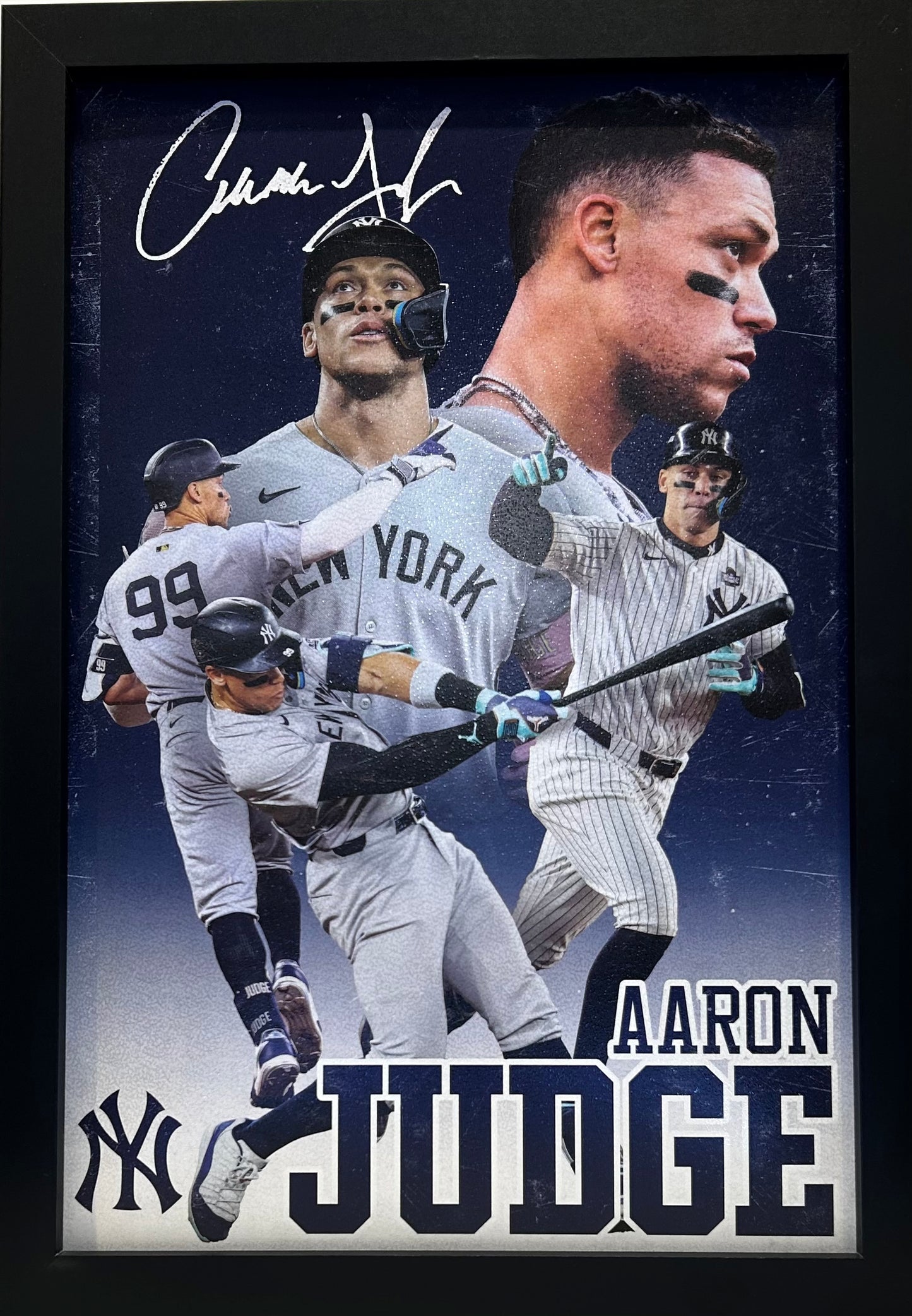 Aaron Judge 12x18 framed printed artwork