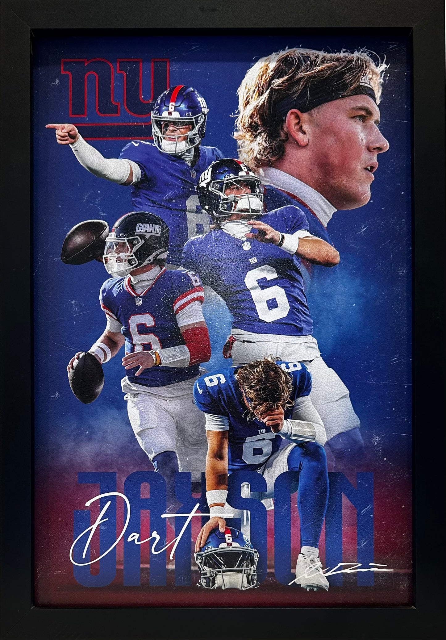 Jaxson Dart 12x18 framed artwork print