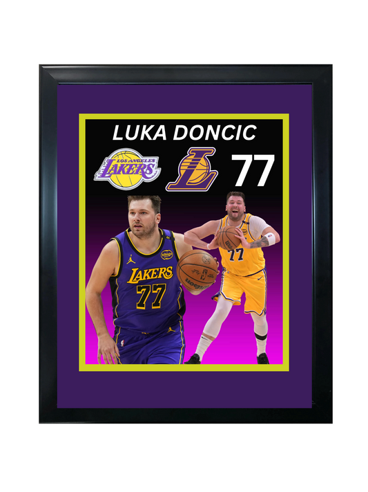 LUKA DONCIC 11X14 FRAMED PHOTO