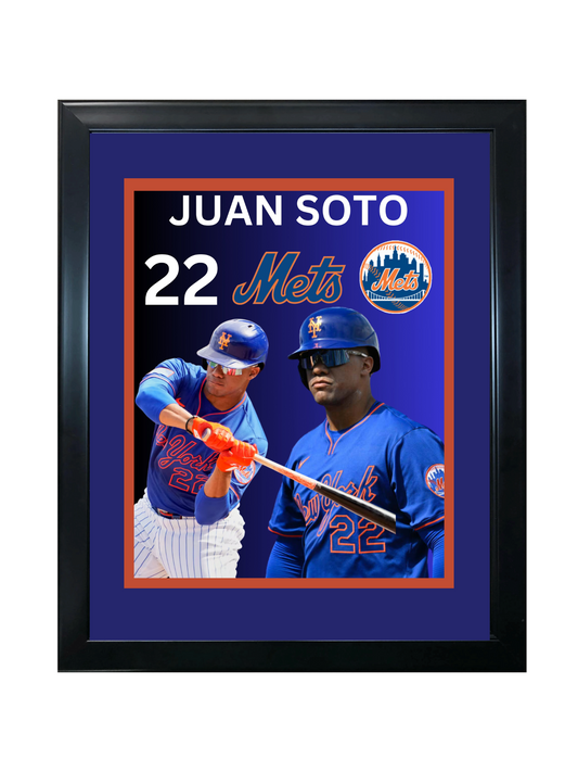 JUAN SOTO 11X14 FRAMED PHOTO